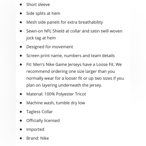 NWT Nike OnField Nick Foles Jacksonville Jaguars Jersey Mens Medium. - Picture 10 of 10